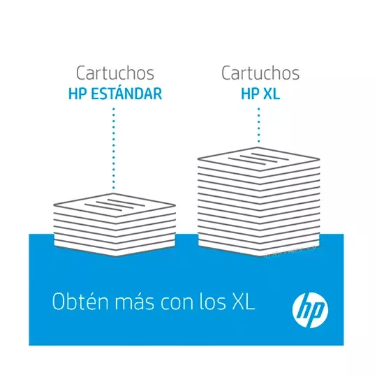 Cartucho de tinta cian HP 951xl.