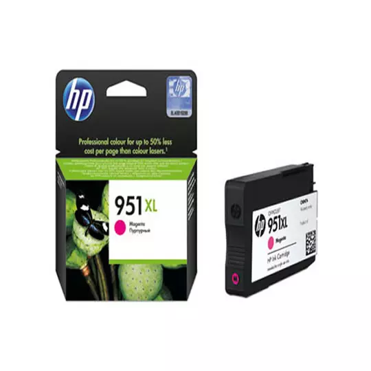 Cartucho de tinta magenta HP 951xl.