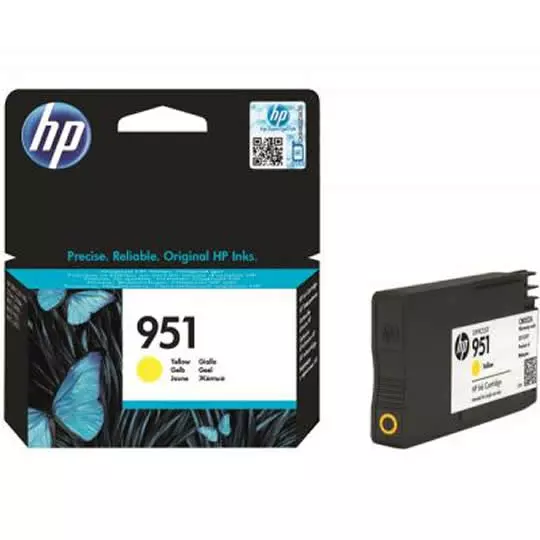 Cartucho de tinta amarilla HP 951.