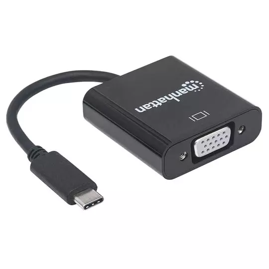 Convertidor Manhattan USB tipo c a sV HD15
