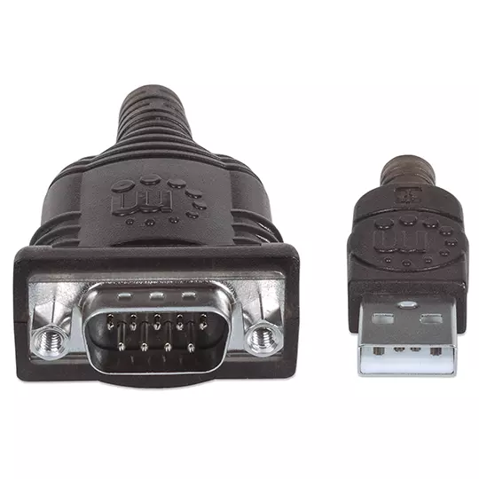Convertidor Manhattan USB a serial db9m 1.8 m