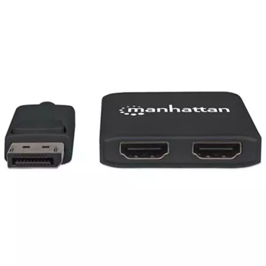 Video splitter Manhattan 1 dp in:2 HD out uHD