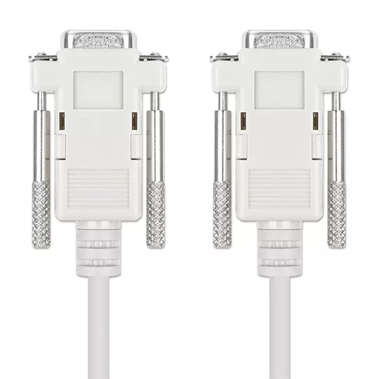 Cable Null Modem Crossover DB9HDB9H, 2M.