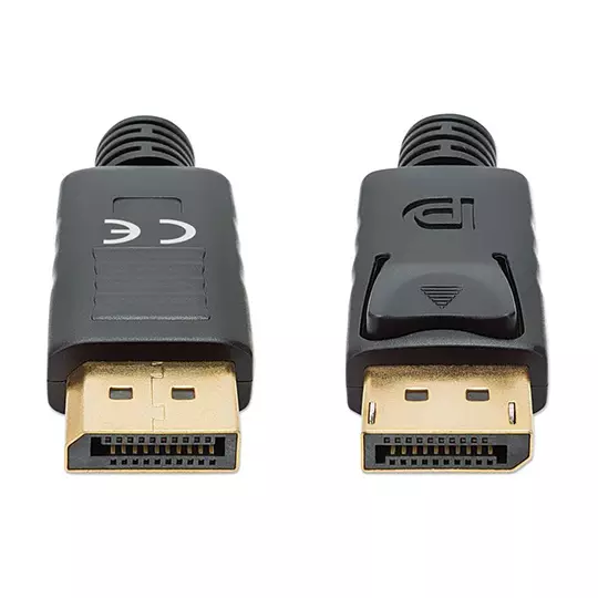 Cable Manhattan DisplayPort 1.4 Macho a Macho 8K 60Hz 1 Metro Negro