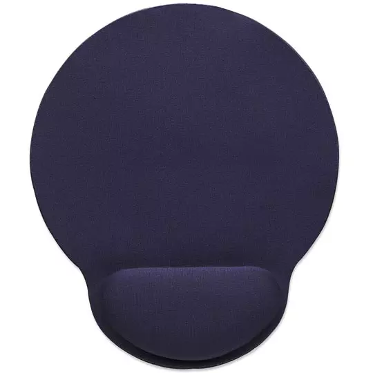 Mousepad Manhattan ergonomico azul.