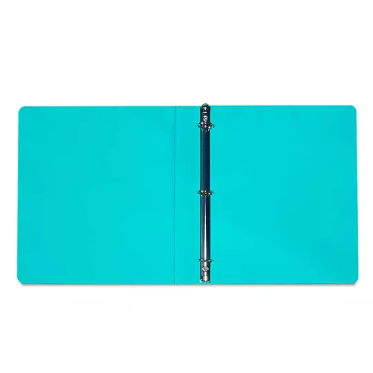 Carpeta panorámica KYMA carta color menta herraje en "O" de 1 pulgada