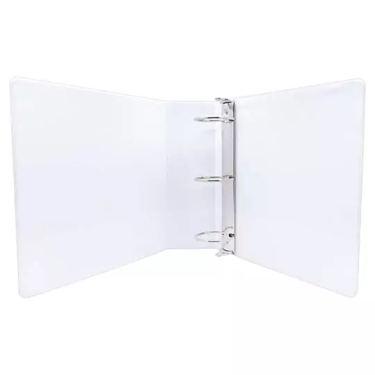 Carpeta panorámica KYMA carta blanca herraje en "O" de 2.5 pulgadas