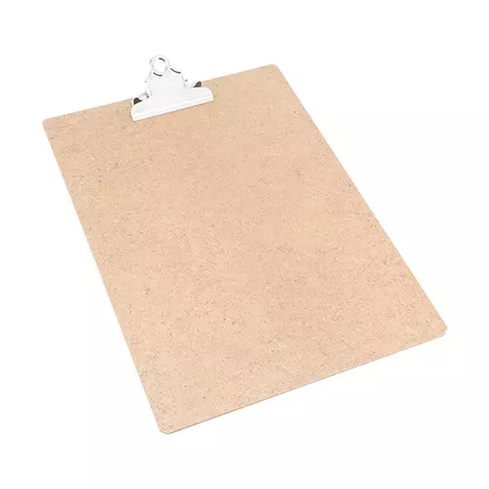 Tabla Agarrapapel KYMA Macocel Herraje Mariposa Tamaño Carta