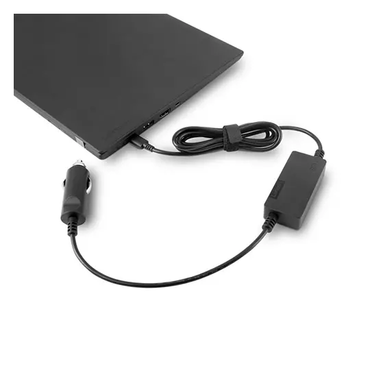 Lenovo Cargador para Auto, USB-C, Negro. 