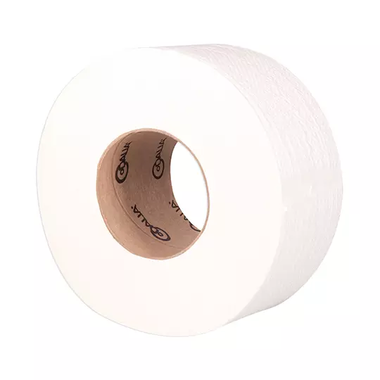 Papel Higiénico blanco Dalia, caja c/12 bobinas jr 160 m c/u