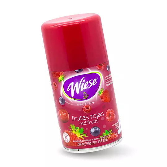 Aerosol Wiese aroma frutas rojas 180 gr.