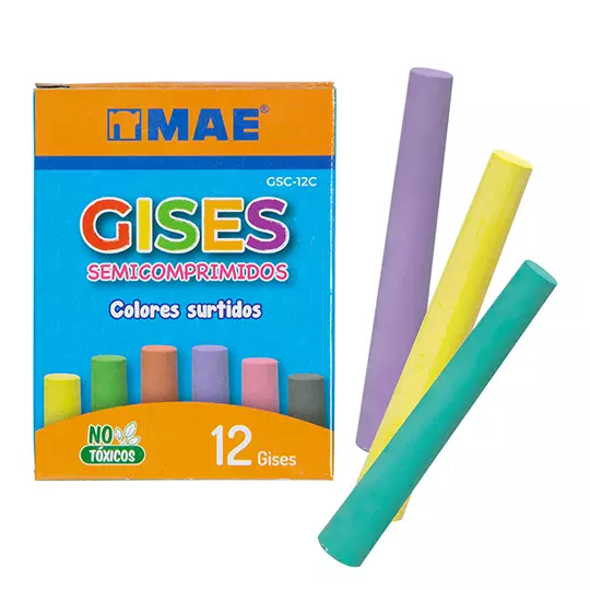 Gises MAE semicomprimido colores surtidos