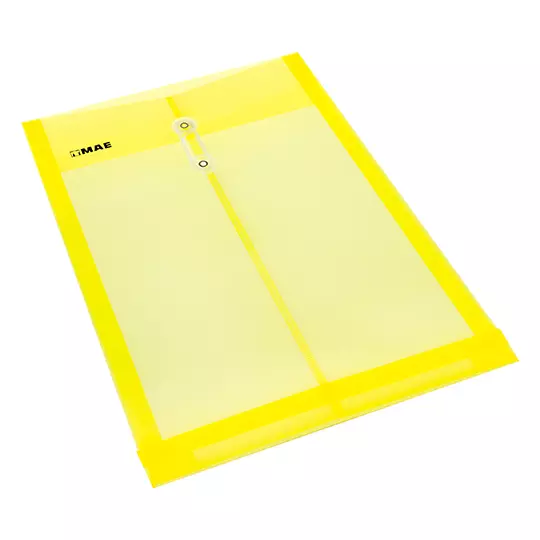 Sobre vertical de polipropileno mae color amarillo 1 pieza