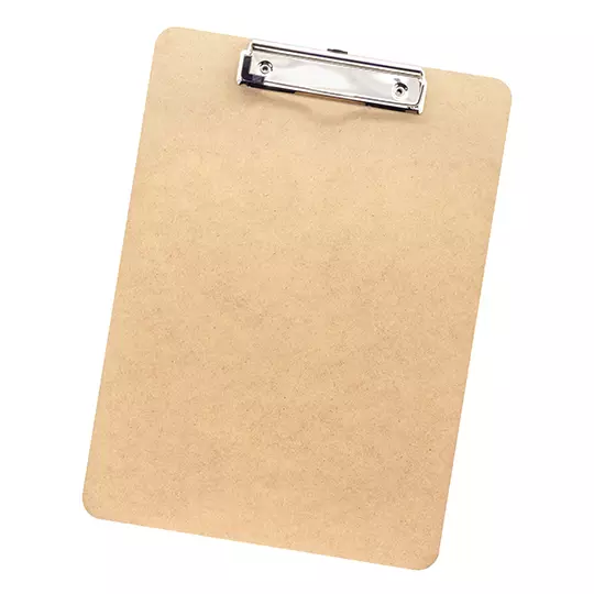 Tabla mae compuesta de fibracel mdf t ño carta con gancho wire clip