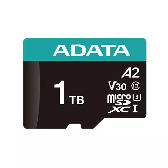 MEMORIA FLASH ADATA V30, 1TB MICROSDXC UHS-I CLASE 10, CON ADAPTADOR