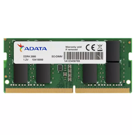 Memoria RAM Adata DDR4, 2666MHz, 4GB So-Dimm