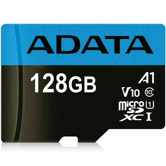 Memoria Premier, 128GB Microsdxc Clase 10, Con Adaptador