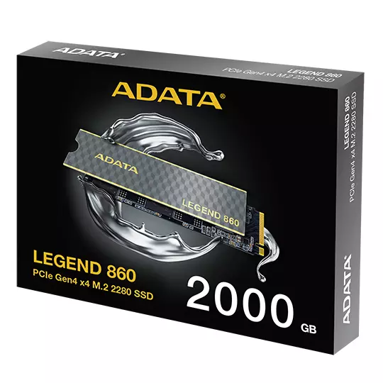 SSD Adata Legend 860 NVMe, 2TB. 