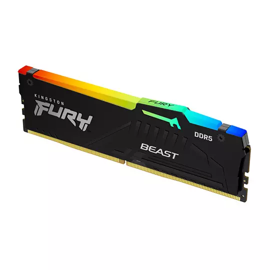 Memoria RAM Kingston Fury beast RGB dimmDDR5 16GB