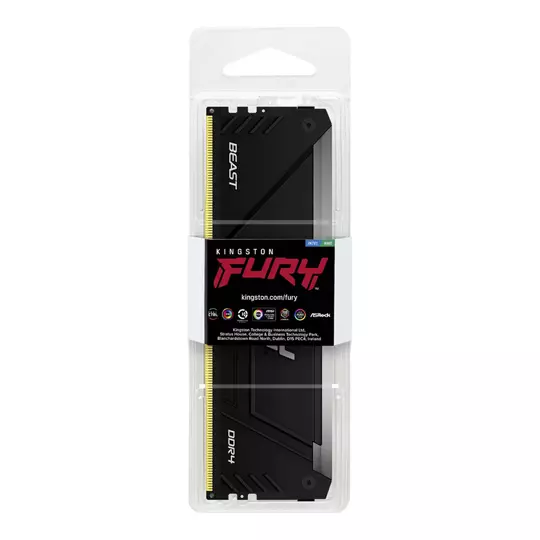 MEMORIA RAM KINGSTON KF432C16BB2A/16 4, 3200MHZ, 16GB, CL16, XMP