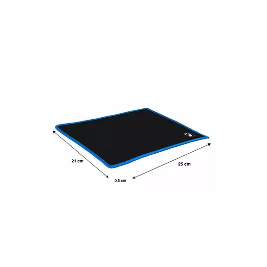 Mouse pad GREENLEAF antiderrapante 25X21X0.5cm color negro