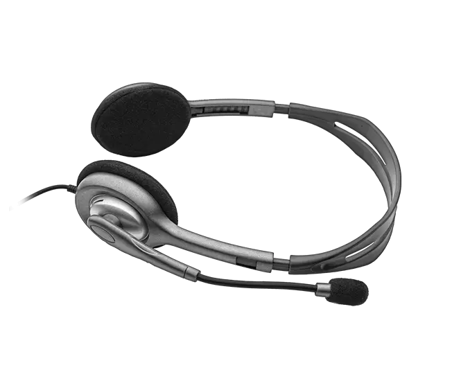 Audífonos Logitech H111 Diadema con Micrófono Alámbrico