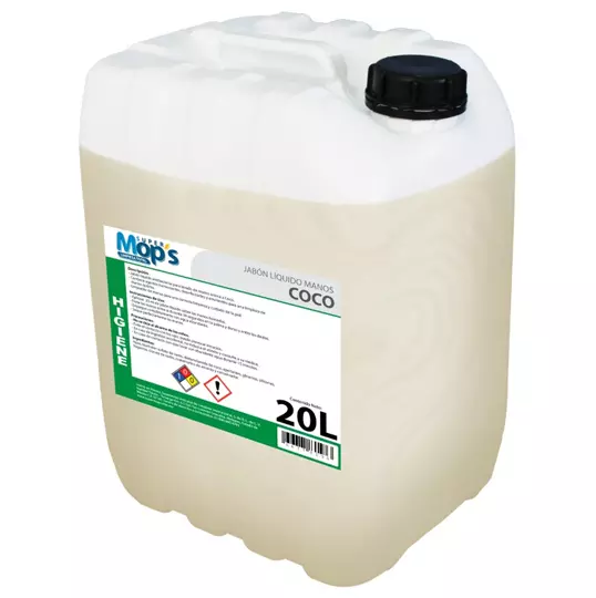 Jabon para manos Super mops aroma coco 20 Lt. 3