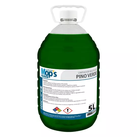 Limpiador multiusos Super mops aroma a pino 5 Lt.