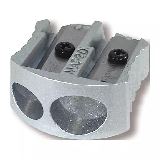 Sacapuntas metal Maped 2 orificios  metálico