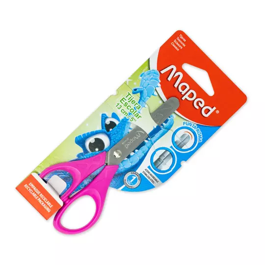 Tijera essentials Maped de 13 cm  uso escolar