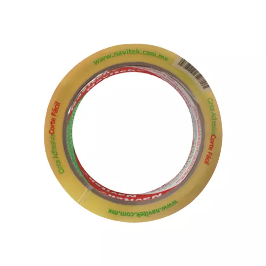 Cinta corte fácil N55 Navitek transparente 18 mm x 65 m uso escolar/oficina