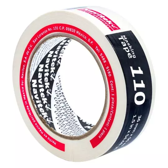 Masking tape uso 110 Navitek color natural 36 mm x 50 m