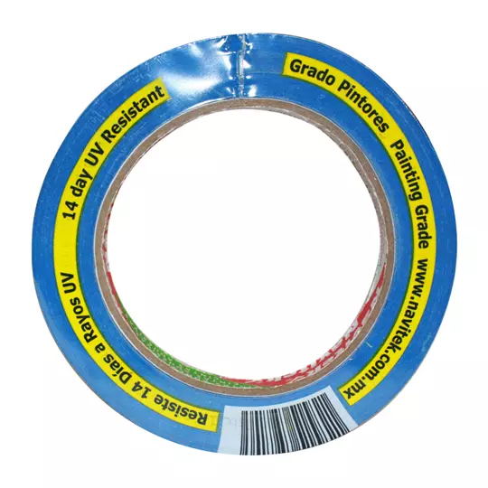 Masking tape azul uso 140 Navitek 14 días 18 mm x 50 m
