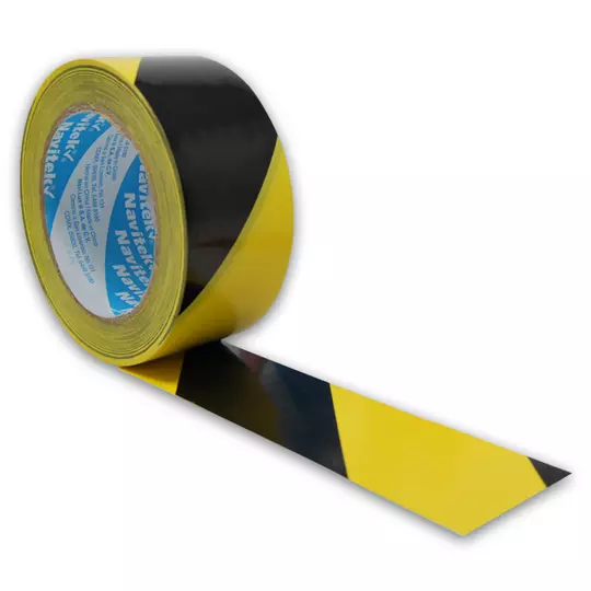 Cinta de marcaje uso 755 Navitek amarillo/negro 48 mm x 33 m empaque con 6 pzas