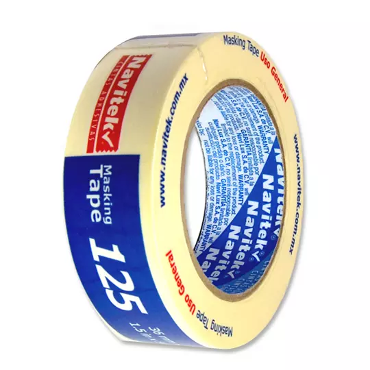 Masking tape uso 125 Navitek color natural 36 mm x 50 m