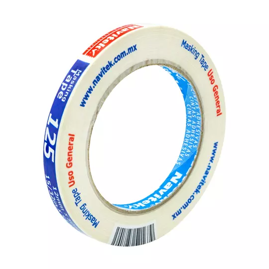 Masking tape uso 125 Navitek color natural 12 mm x 50 m