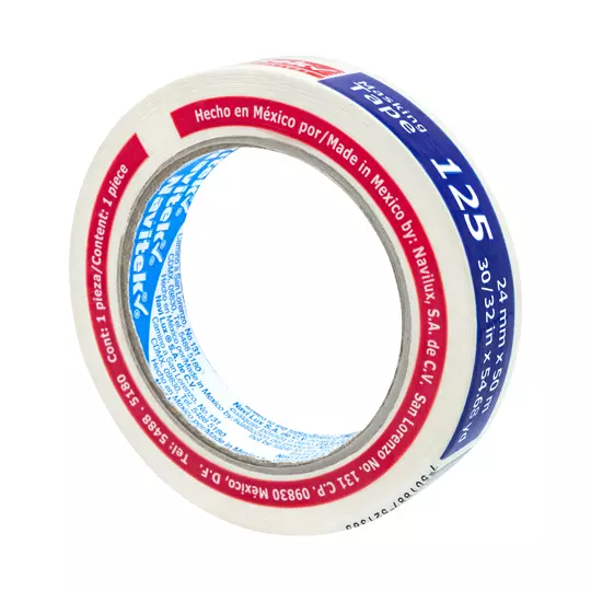 Masking tape uso 125 Navitek color natural 24 mm x 50 m