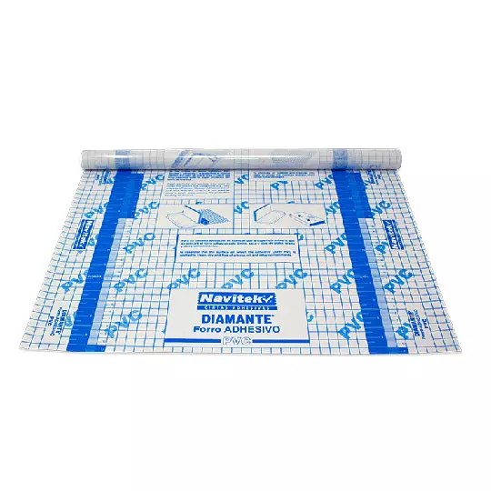 Forro Adhesivo PVC Navitek transparente rollo de 45 cm x 2 m