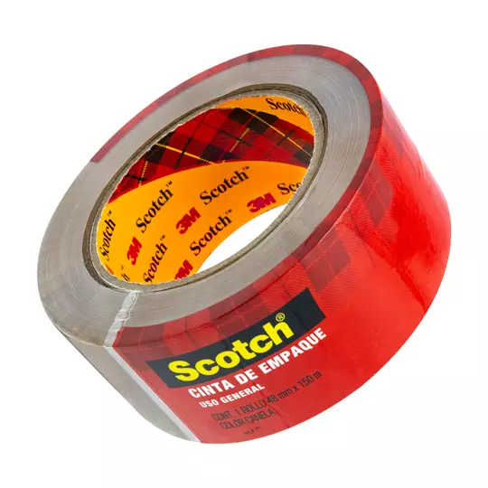 Cinta de empaque canela Scotch mod.301c3M 48x150