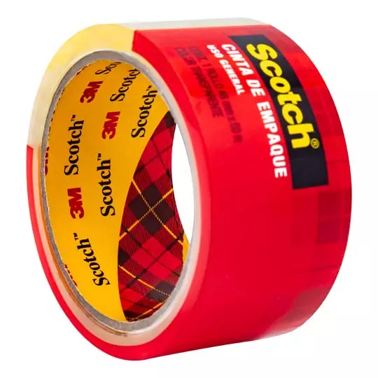 Cinta empaque transparente Scotch Mod. 301t 3M 48x50