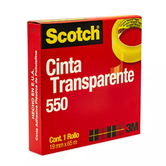 Cinta transparente Scotch mod 550 3M 19x65