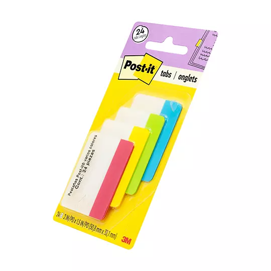 Banderitas rígidas Mod 686-alyr Post-It 2x1.5pulgadas 4 colores