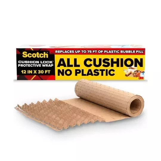 Envoltura para embalaje Scotch Cushion Lock 12 pulgadas x 9m, 1 rollo