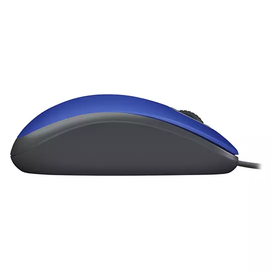 Mouse Alámbrico Logitech Óptico M110 Silent  USB 1000DPI Azul