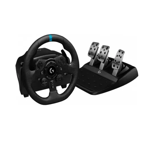 Volante + Pedales Logitech G923 TrueForce Alámbrico USB Negro para PC/PS