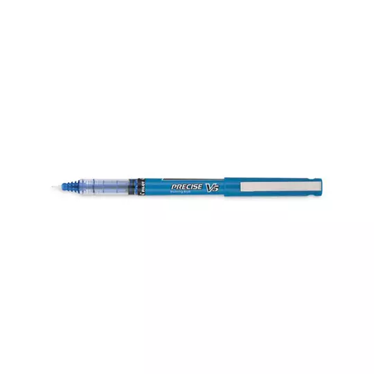 Bolígrafo extra fino Precise V5 Pilot punta rodante, color azul, caja c/12 pzas