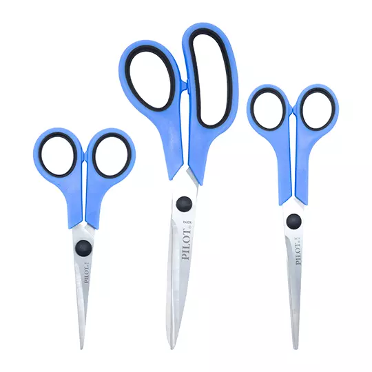 Tijeras multiusos de acero inoxidable lot Mod. TT-14 con 3 piezas