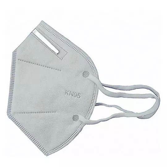 Cubrebocas KN95 color blanco paquete con50 pzas