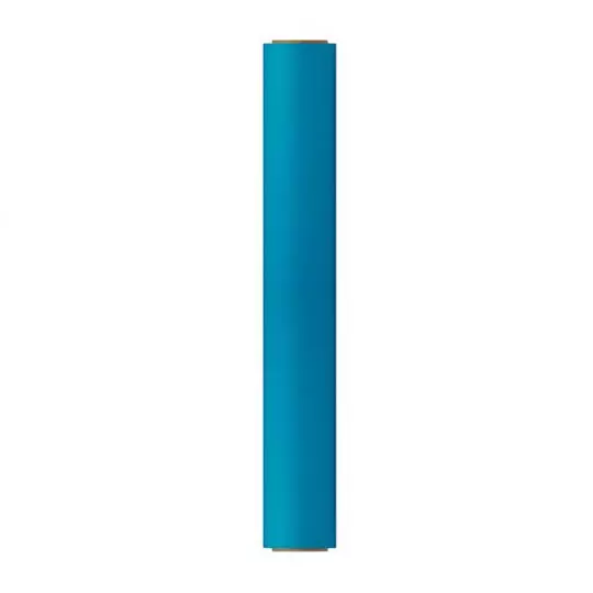 Papel américa Pinos Altos color azul turquesa rollo de 25 m