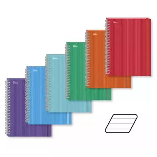 Cuaderno profesional Printaform pasta dura cuadro grande 200 hojas 1pz.